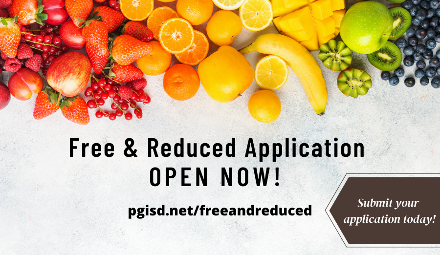 Free & Reduced Application